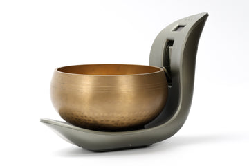 Lemofuta Automatic Singing Bowl – Handmade Tibetan Meditation Bowl with Soothing Sound & Automatic Striking System