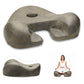 Lemofuta Ergonomic Meditation Cushion with Footrest