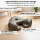 Lemofuta Ergonomic Meditation Cushion with Footrest