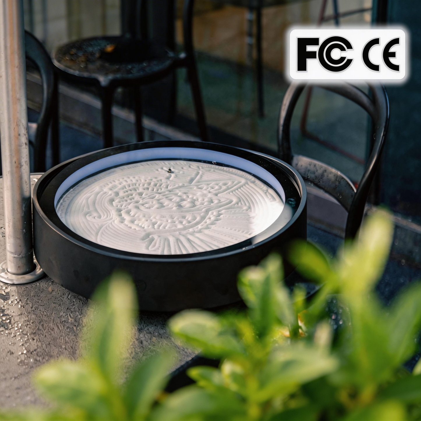 Lemofuta Smart Zen Garden App-Controlled Sand Art for Meditation