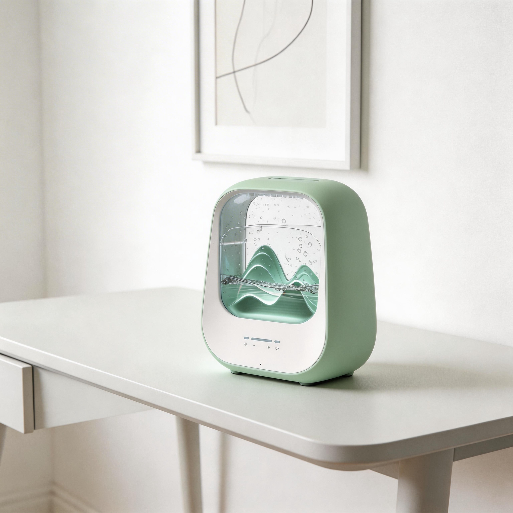 Lemofuta Aquadrop White Noise Machine with Rain Sounds - Sleep Aid Bluetooth Speaker