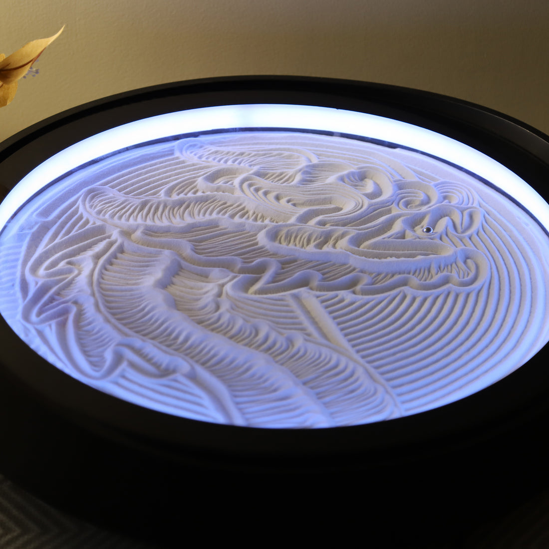 Lemofuta Smart Zen Garden – Automatic Sand Drawing Device for Meditation, Relaxation & Home Decor