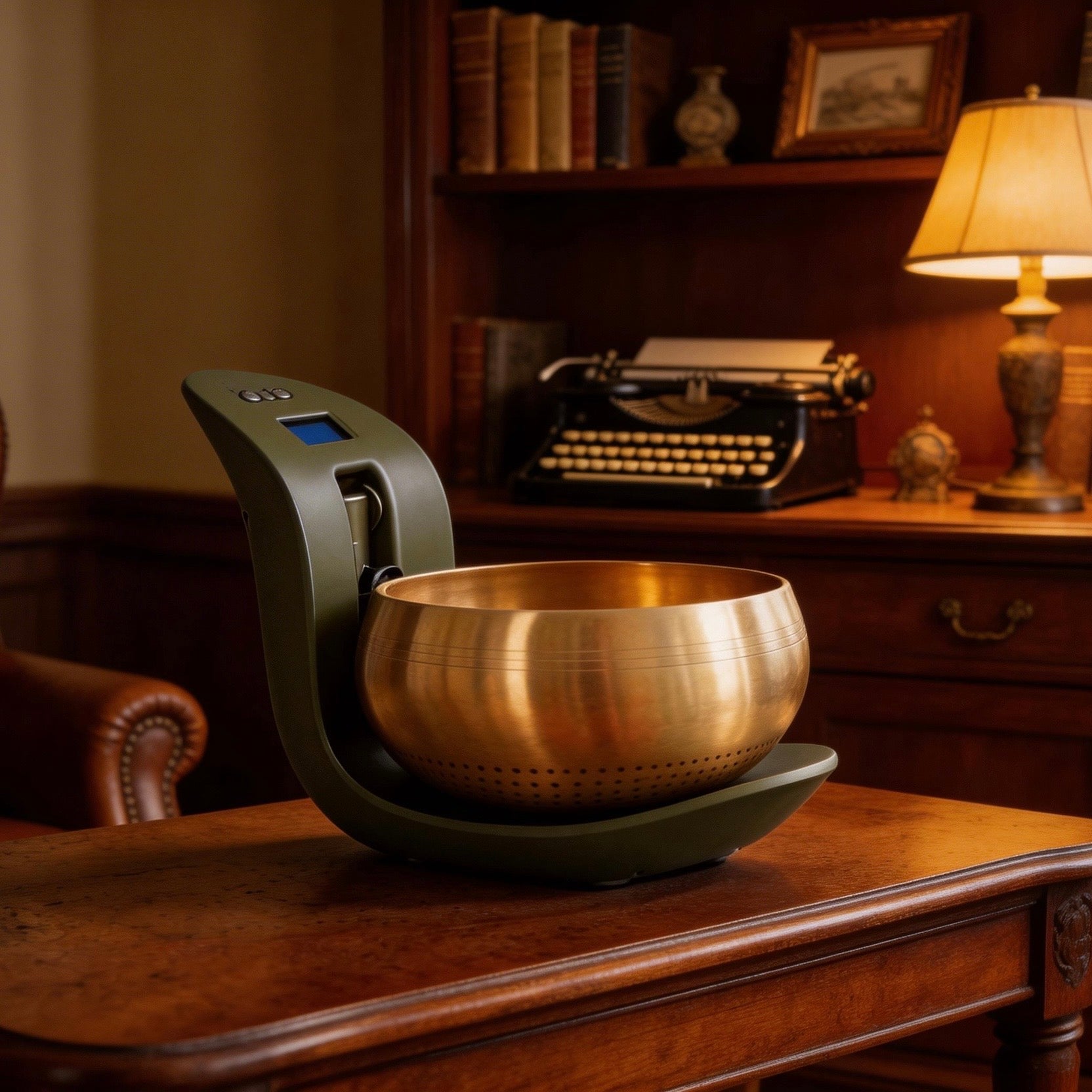 Lemofuta Automatic Singing Bowl Smart Tibetan Meditation Instrument